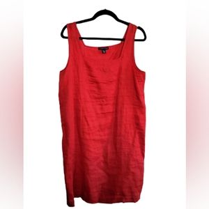 Saks 5th Ave Linen Dress.        M